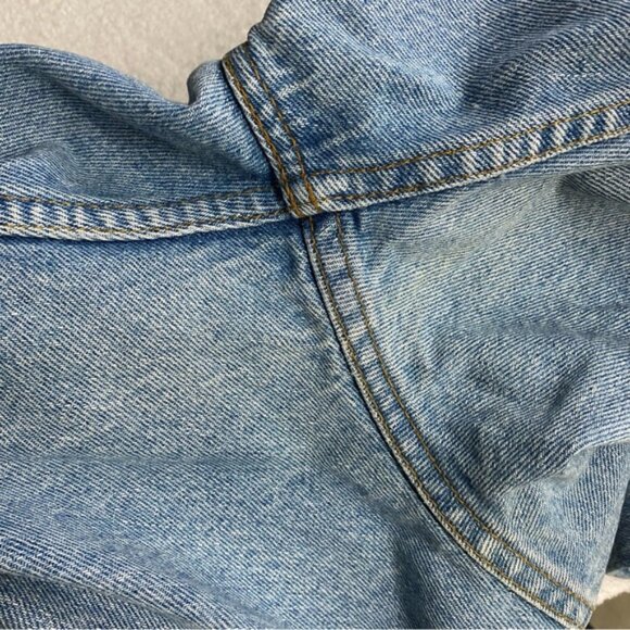 Vintage Levi’s 631 White Orange Tab Light Wash Curvy High Rise Mom Jeans 28 - Picture 8 of 15